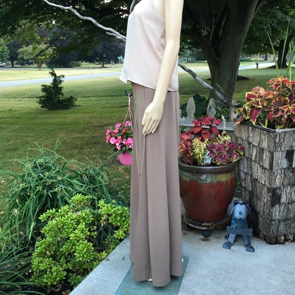 sale HIGH WAIST WIDE LEG PANTS - Picture 7 of 8